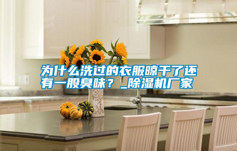 為什么洗過的衣服晾干了還有一股臭味?_除濕機廠家