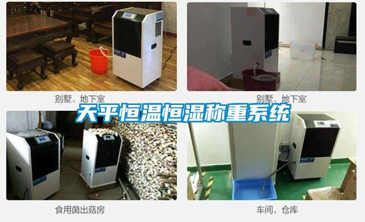 天平恒溫恒濕稱重系統