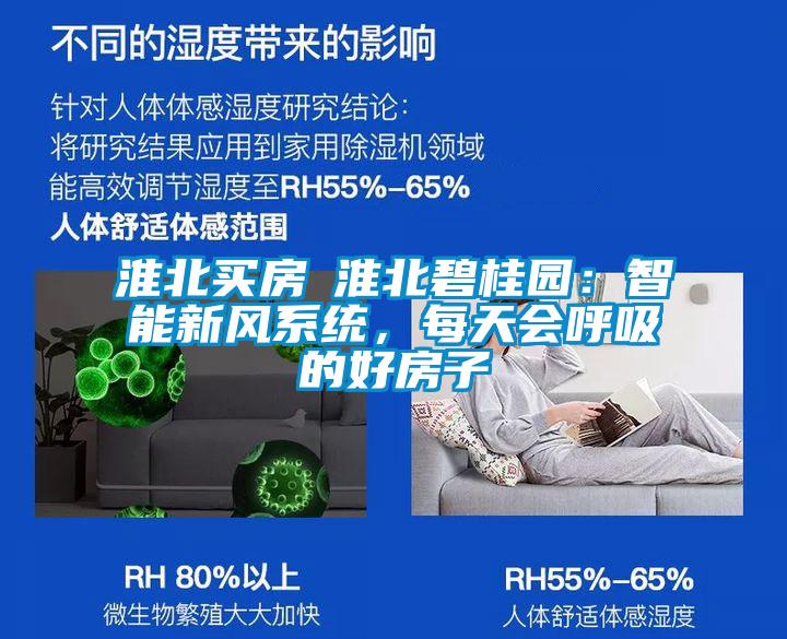 淮北買房│淮北碧桂園：智能新風系統，每天會呼吸的好房子