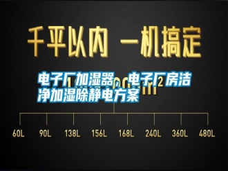 行業(yè)新聞電子廠加濕器，電子廠房潔凈加濕除靜電方案