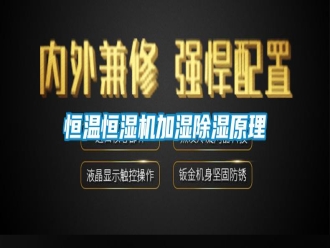 知識百科恒溫恒濕機加濕除濕原理