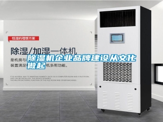 行業新聞除濕機企業品牌建設從文化做起