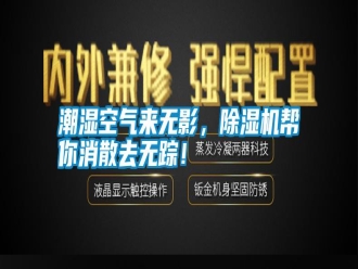 知識百科潮濕空氣來無影，除濕機幫你消散去無蹤！