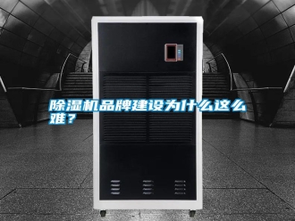 行業(yè)新聞除濕機(jī)品牌建設(shè)為什么這么難？