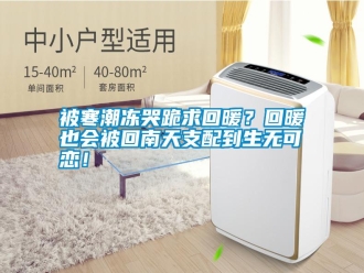 知識百科被寒潮凍哭跪求回暖？回暖也會被回南天支配到生無可戀！