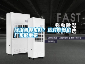 行業新聞除濕機哪家好？選對除濕機廠家很重要