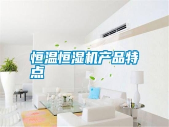 知識百科恒溫恒濕機產(chǎn)品特點